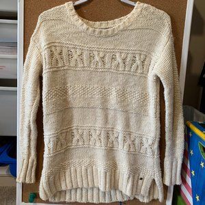 AE Cream Knit Sweater